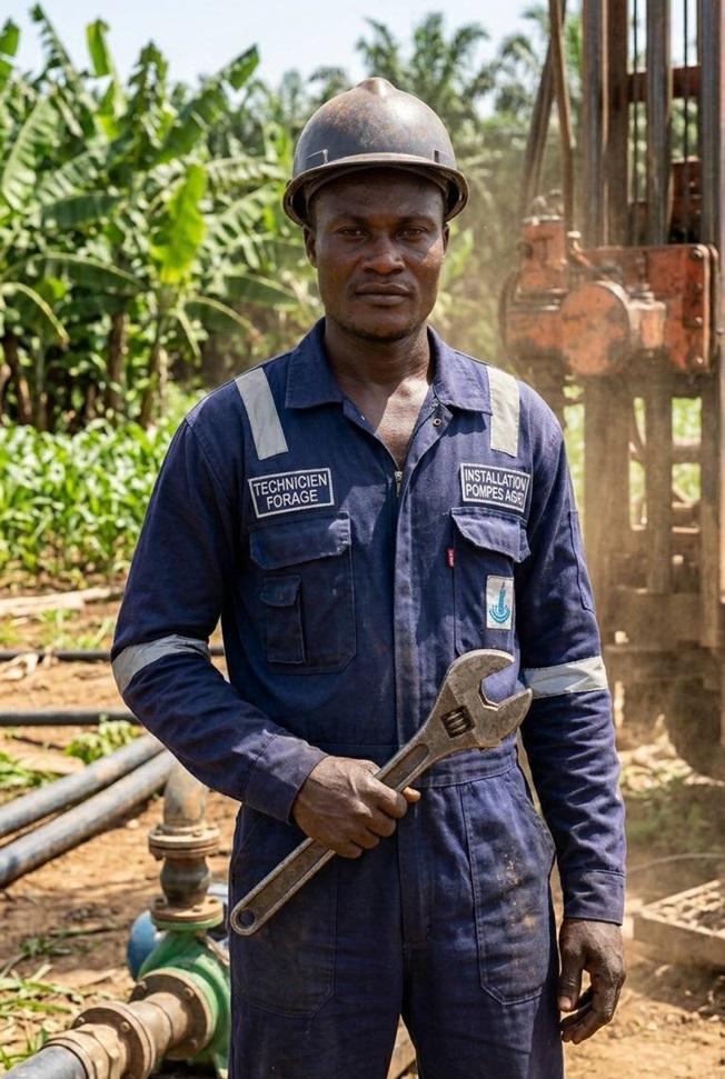 Technicien en Forage et Installation de Pompes Agricoles