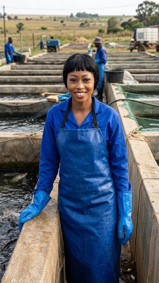 Ouvrier en Pisciculture