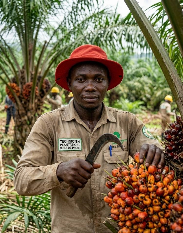 Technicien en Plantation de Palmier à Huile